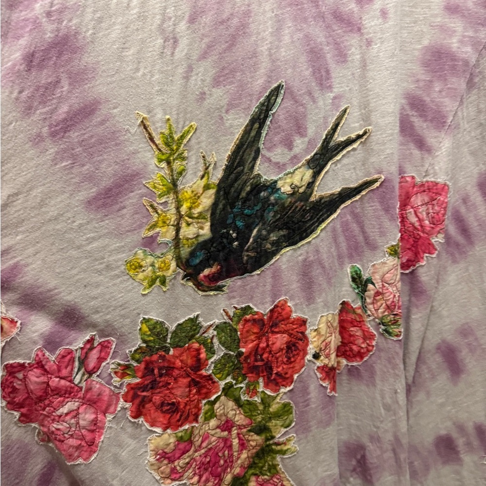 Magnolia Pearl Tie Dye Applique T Dress 835 Juniper SOLD OUT - Picture 10 of 10